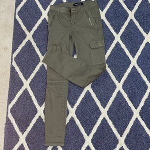 Army green cargo pants